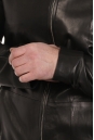 Мужская кожаная куртка из натуральной кожи с воротником 8022838-2