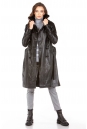 Женское кожаное пальто из натуральной кожи с воротником 8023130-7