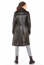 Женское кожаное пальто из натуральной кожи с воротником 8023130-9
