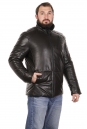 Мужская кожаная куртка из натуральной кожи с воротником 8023283-6