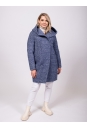 Женское пальто из текстиля с капюшоном 8023381-3