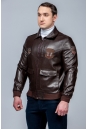 Мужская кожаная куртка из эко-кожи с воротником 8023409-8