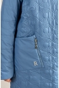 Женское пальто из текстиля с капюшоном 8024012-6