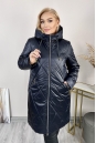 Женское пальто из текстиля с капюшоном 8024037-2