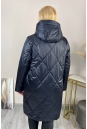 Женское пальто из текстиля с капюшоном 8024037-5