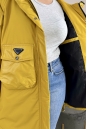 Женское пальто из текстиля с капюшоном 8024101-5