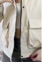Ветровка женская из текстиля с капюшоном 8024147-6